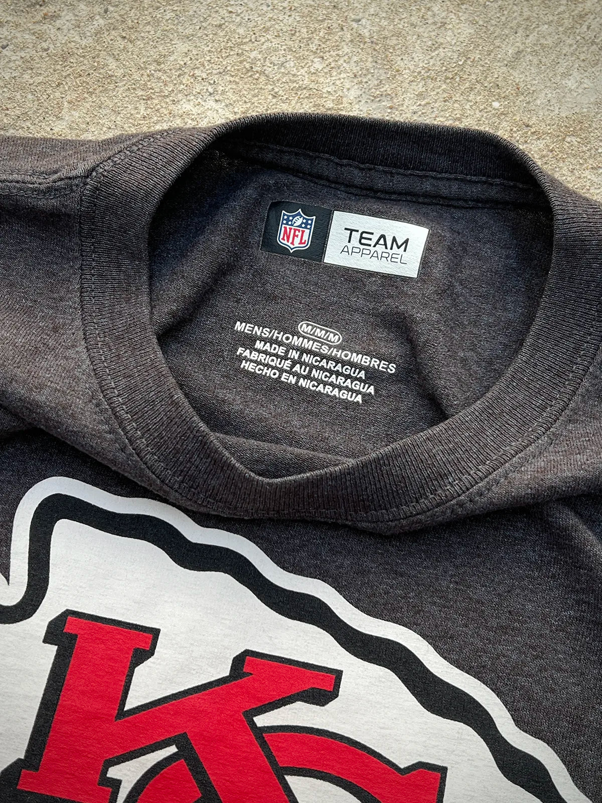 Kansas City Chiefs tee talla Mediana