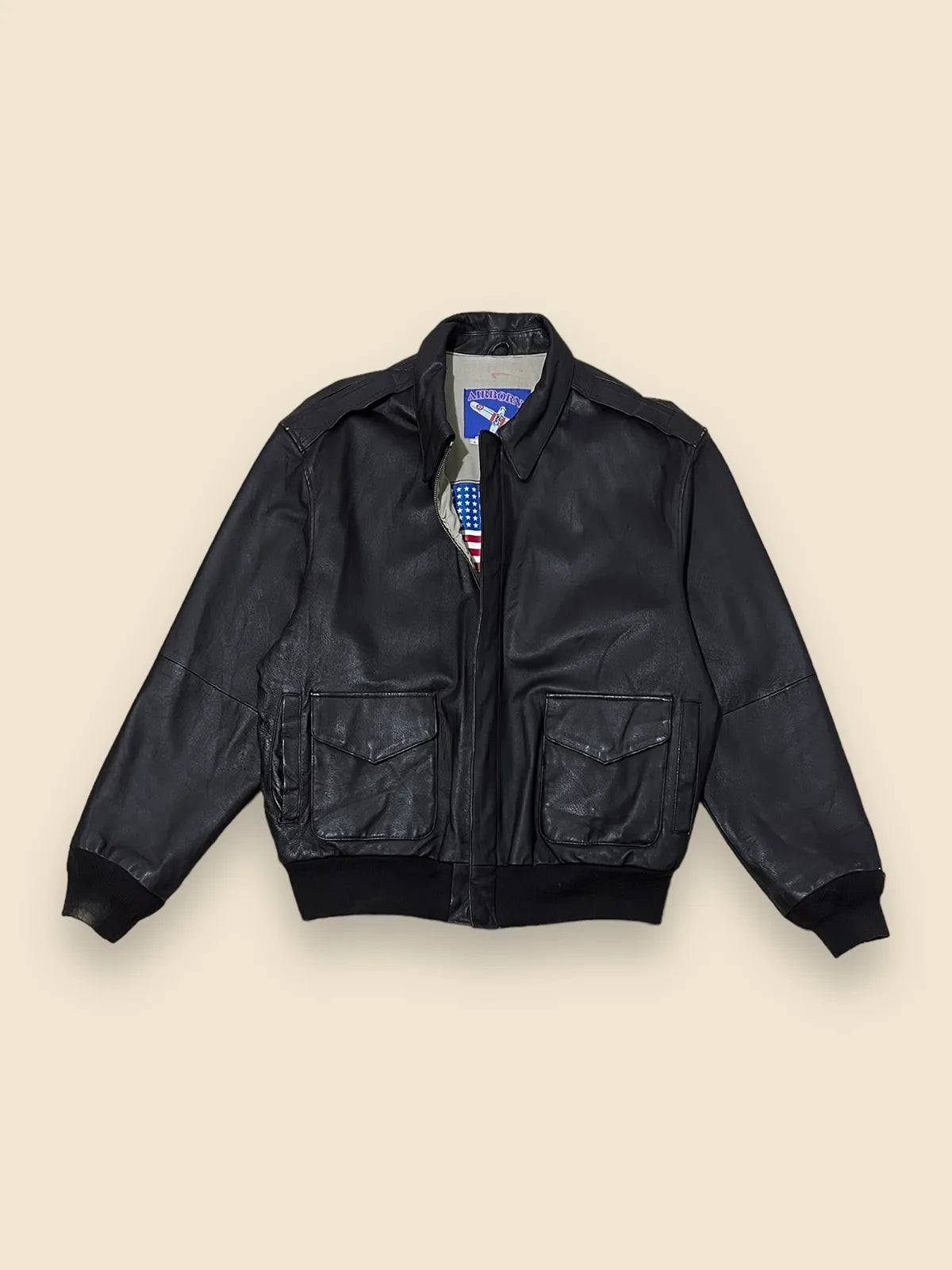 Bomber Jacket Aviator A-2 talla L