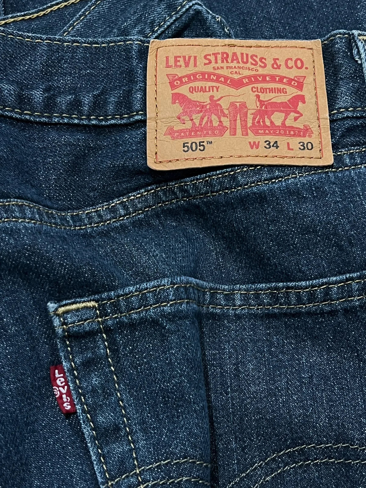 Levis 505 talla 34x30