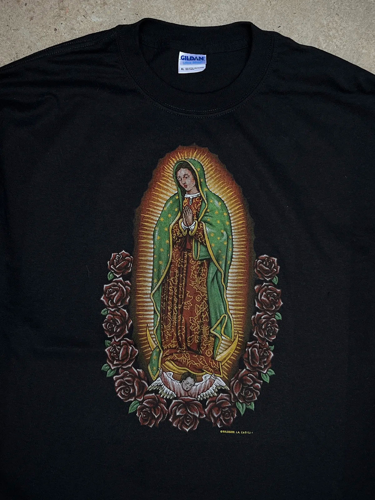 Camiseta de la Virgen María de los años 90s by Wildiside L.A / Talla XL Reducida a L