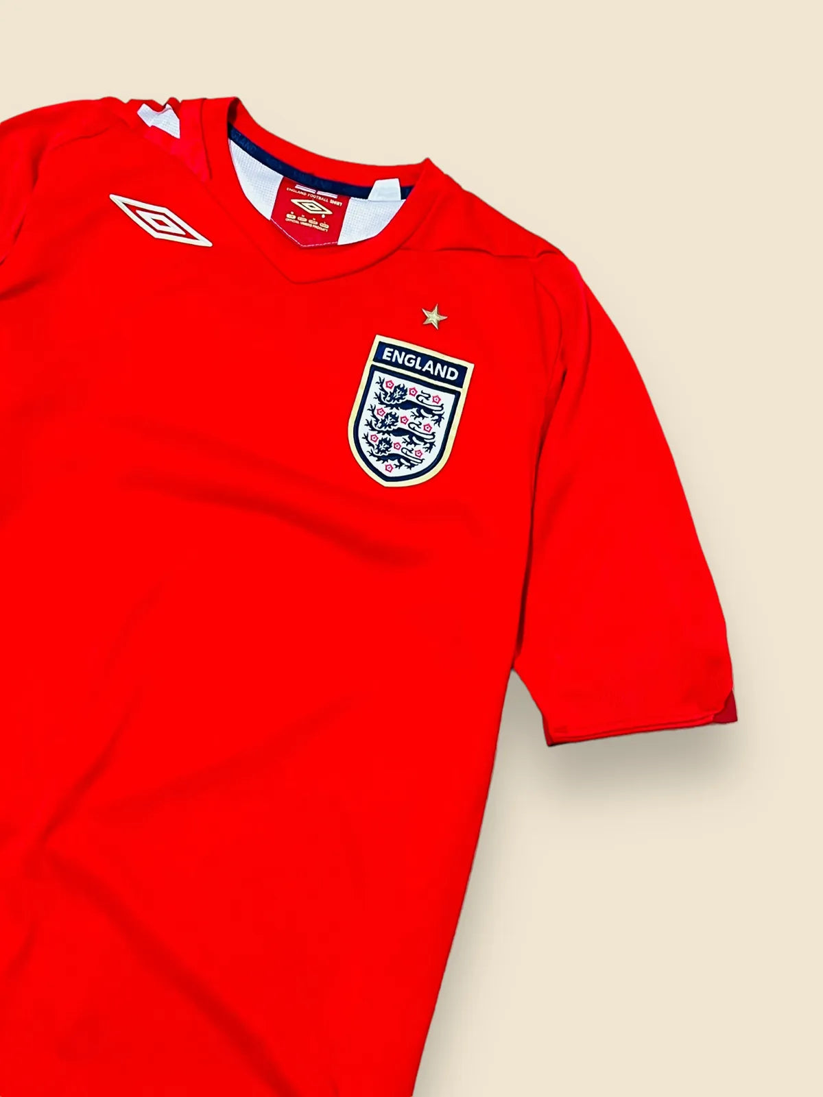 Jersey Umbro de Inglaterra 2006 - 2008 talla M