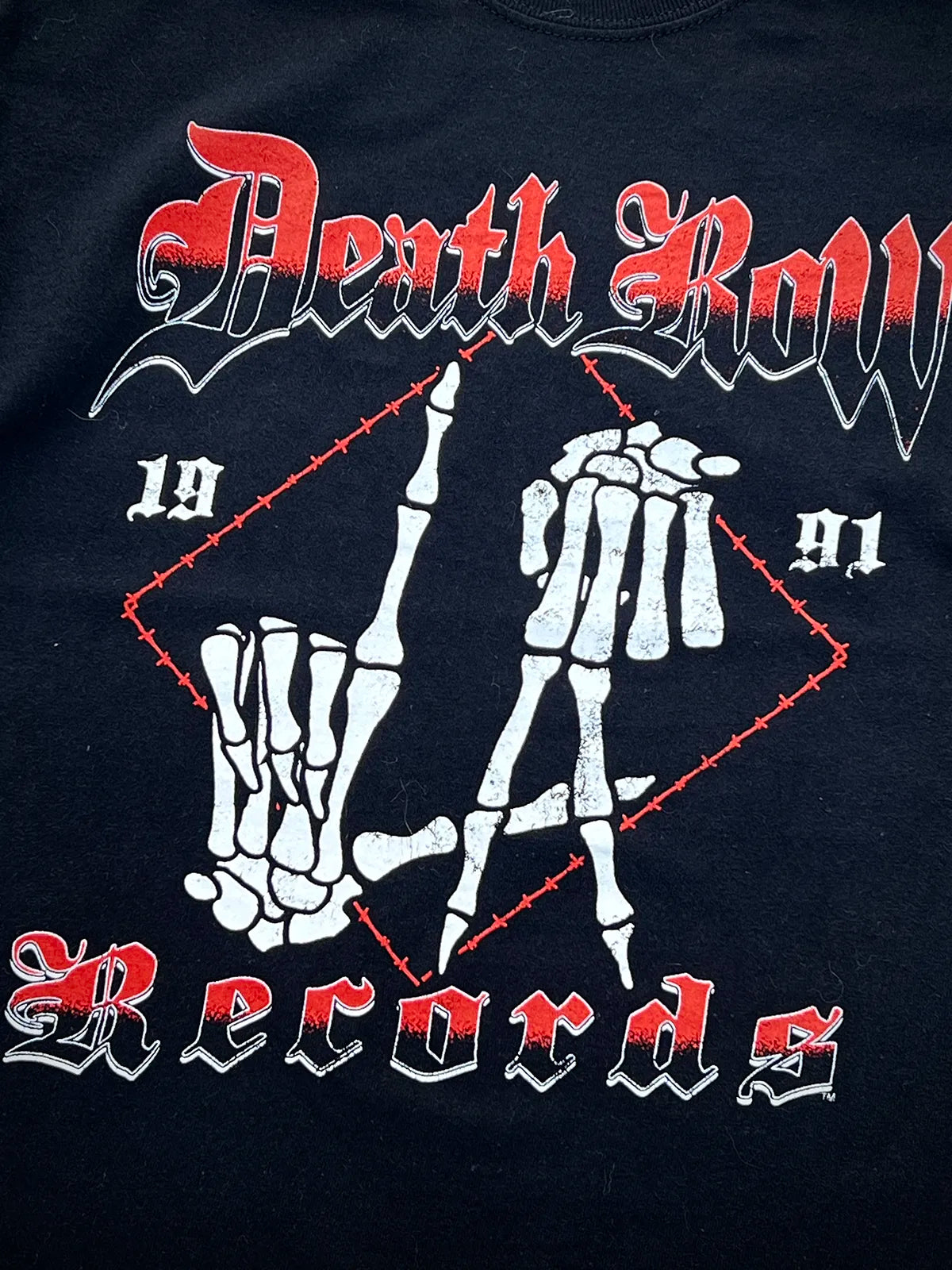 Death Row Records tee talla S