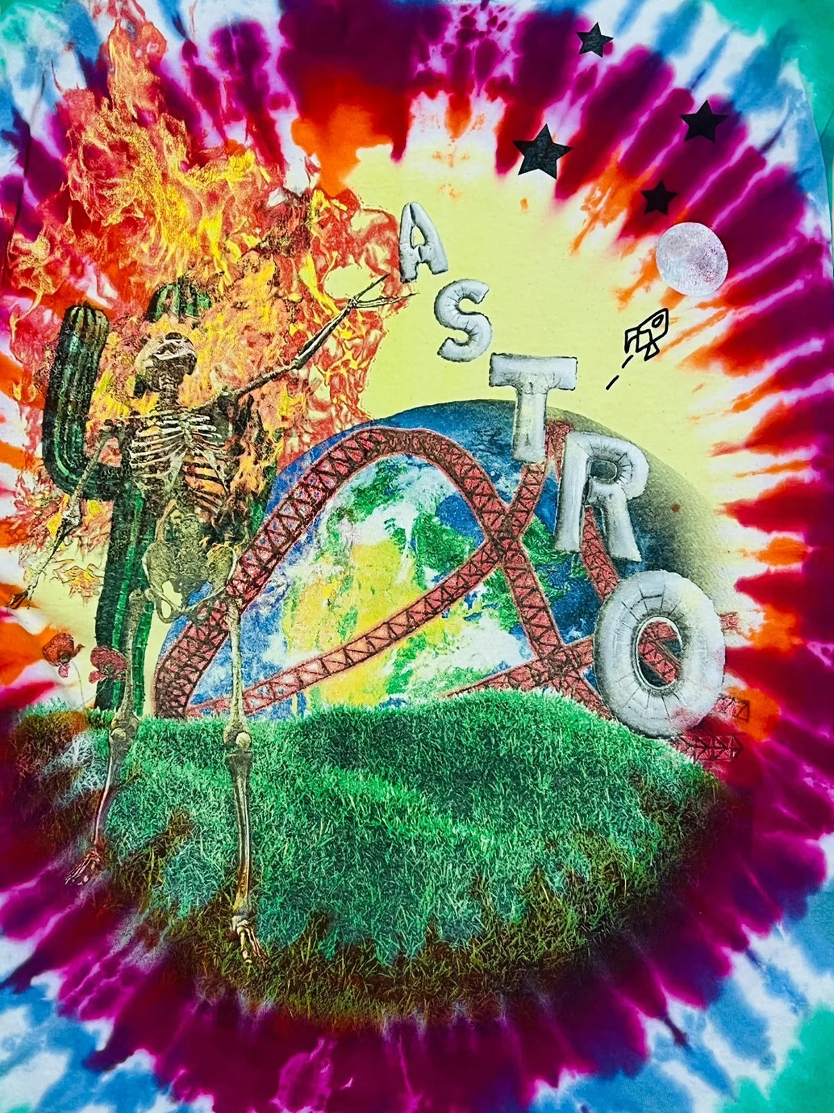 Travis Scott - Astroworld Tee 2018 talla L