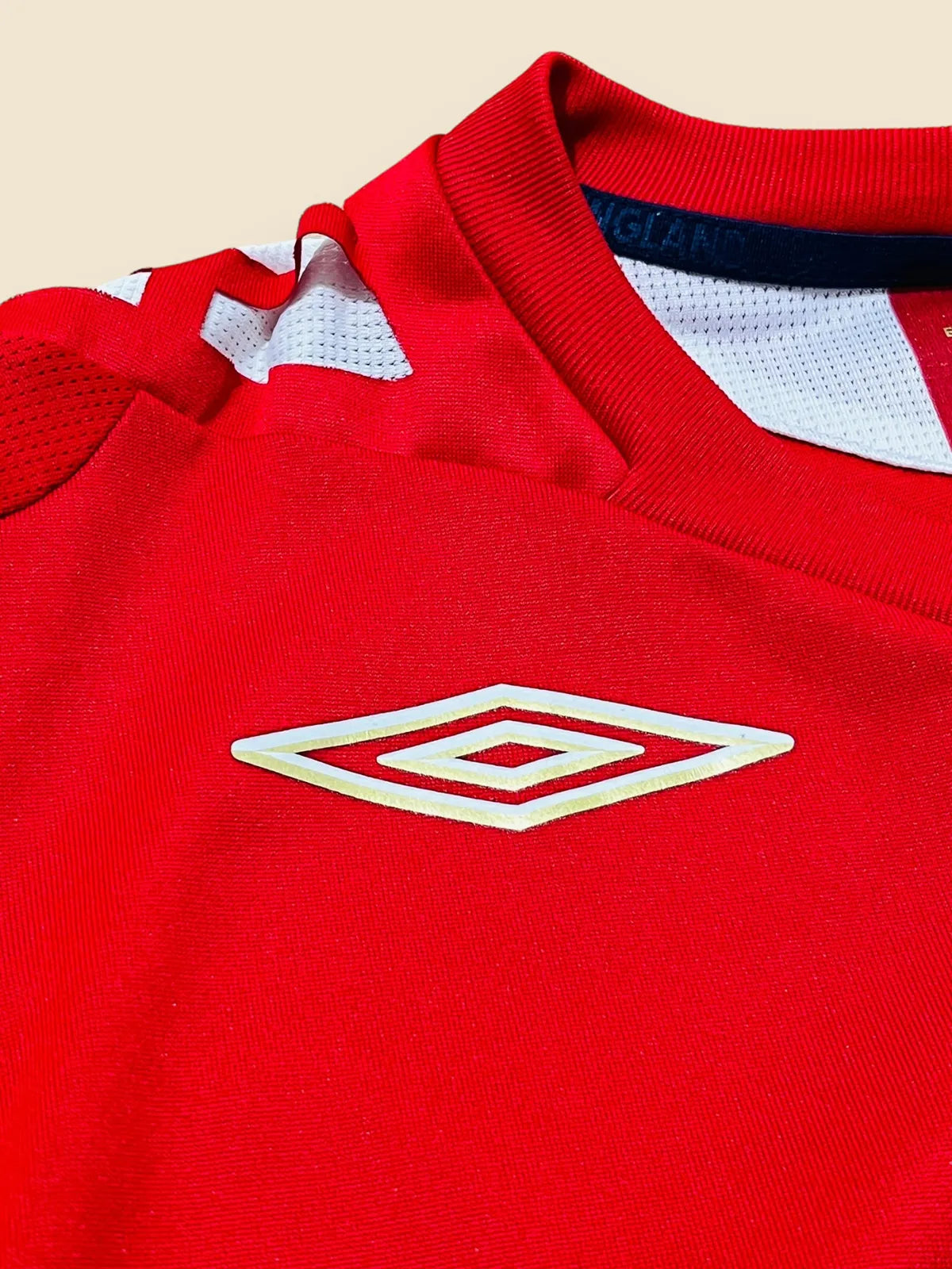 Jersey Umbro de Inglaterra 2006 - 2008 talla M