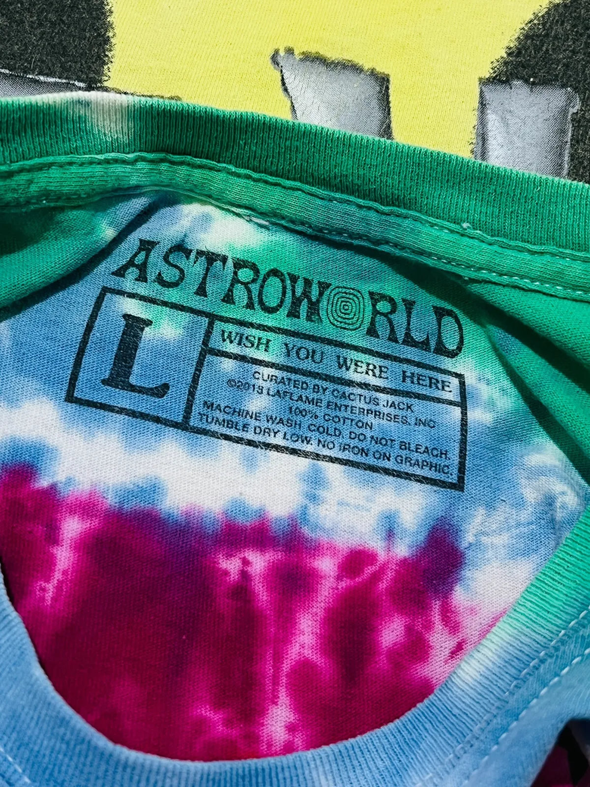 Travis Scott - Astroworld Tee 2018 talla L