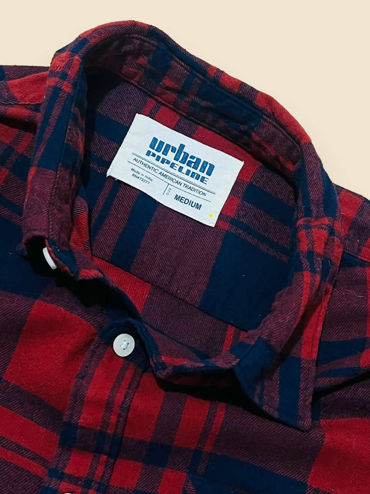 Camisa Urban Pipeline clásica talla M