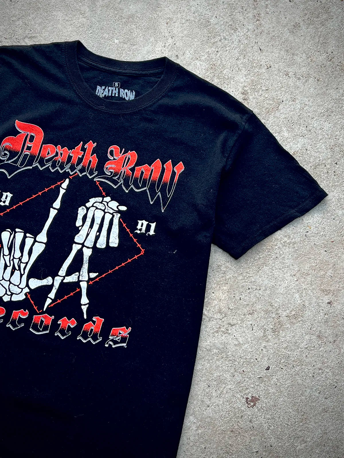 Death Row Records tee talla S