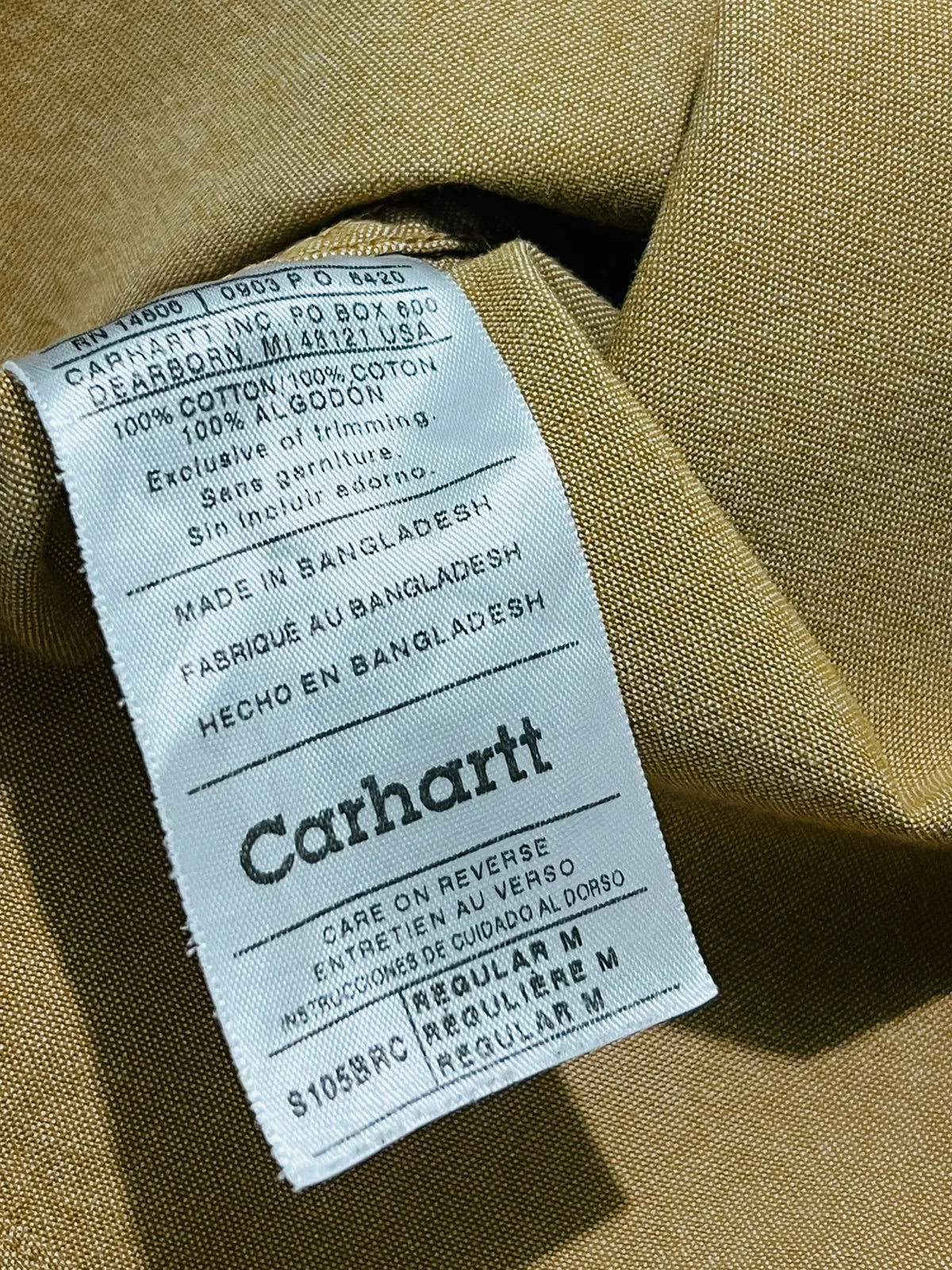 Carhartt talla M