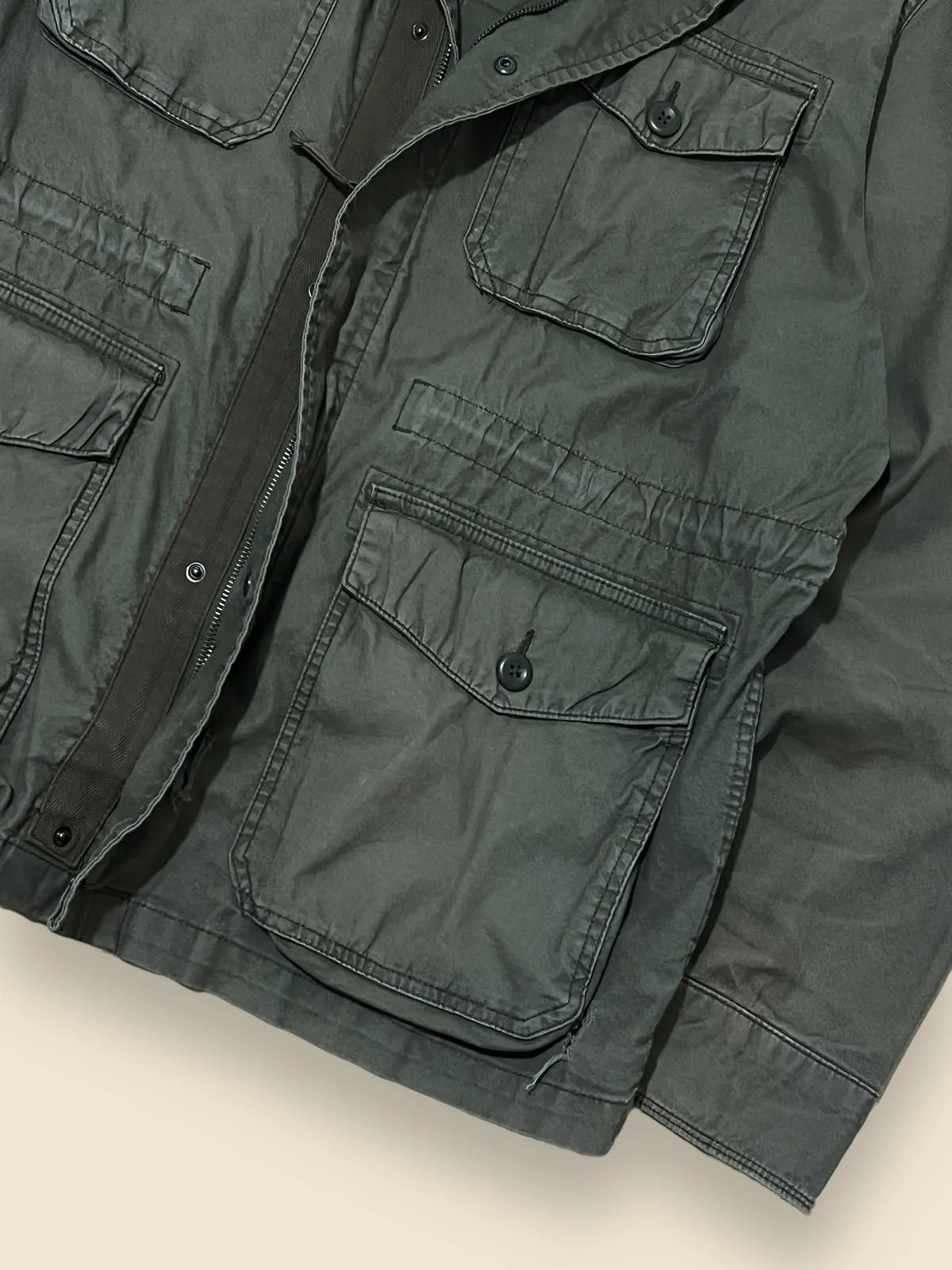 Chaqueta militar Old Navy de los años 90s talla M