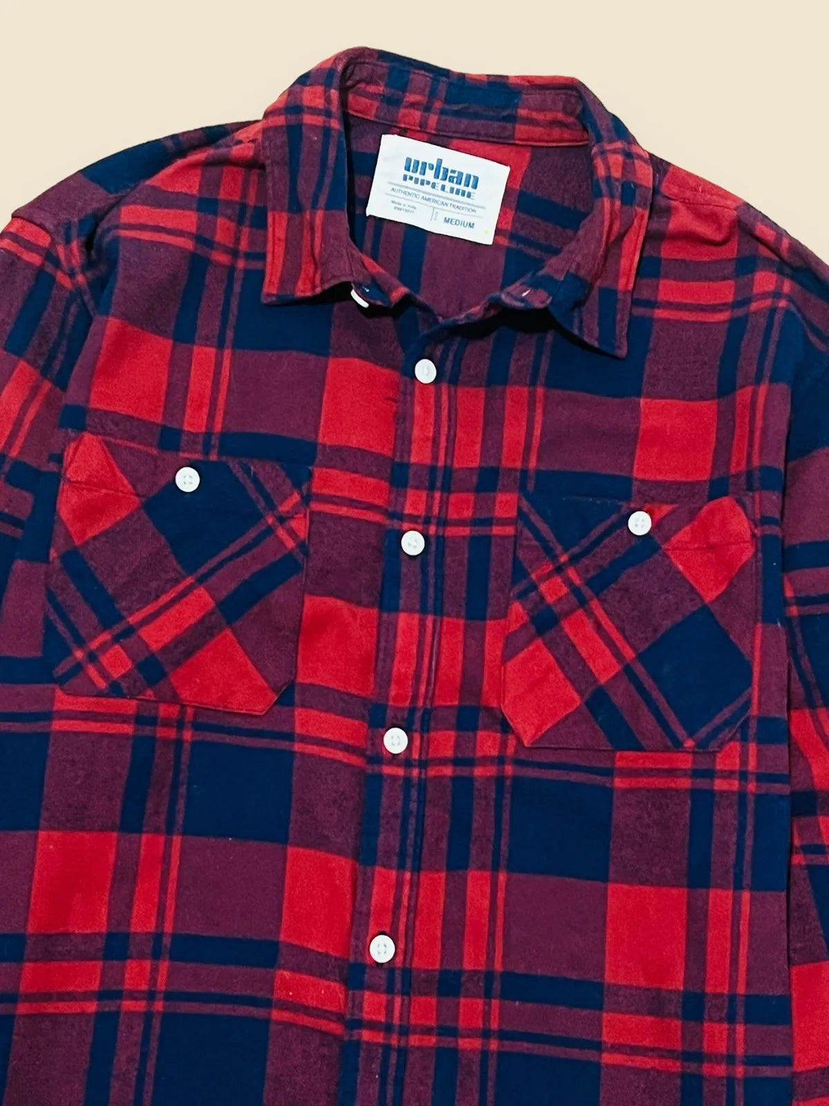 Camisa Urban Pipeline clásica talla M