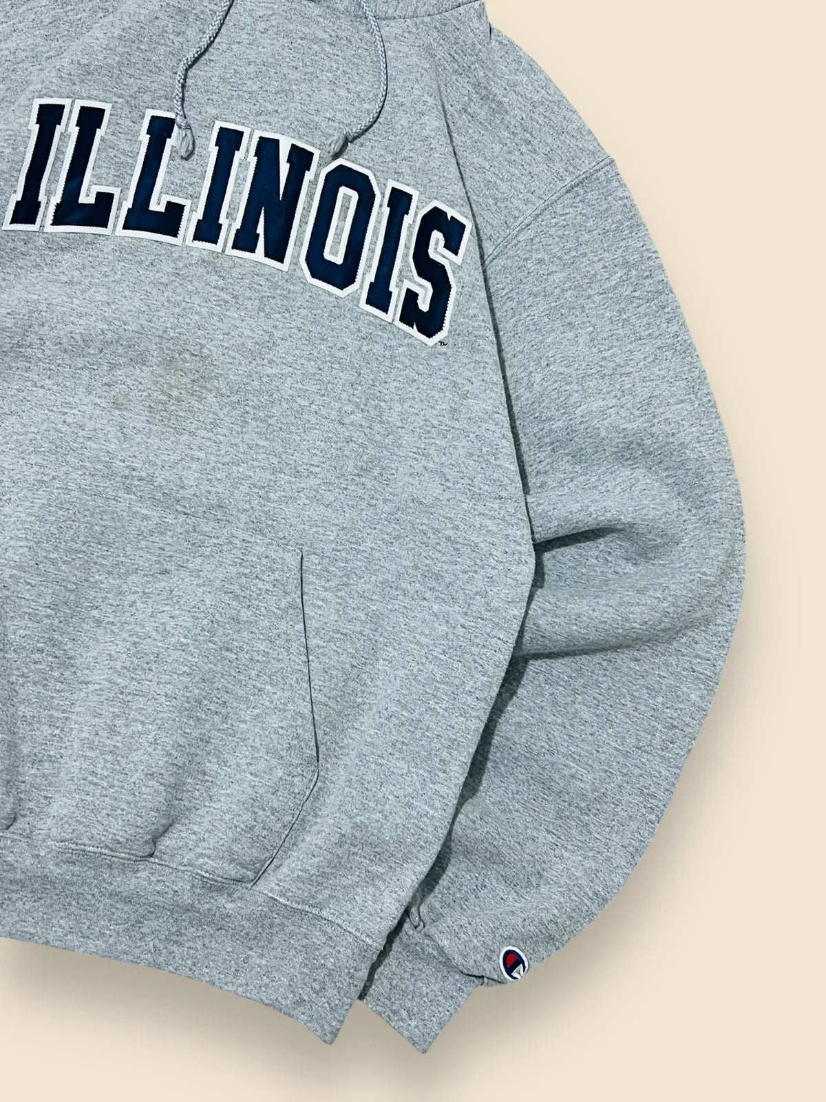 Hoodie Illinois by Champion talla S