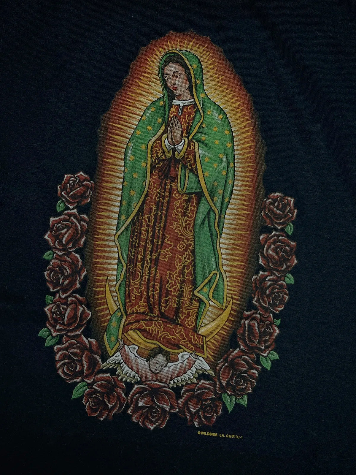 Camiseta de la Virgen María de los años 90s by Wildiside L.A / Talla XL Reducida a L