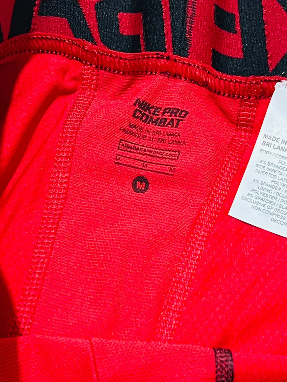 Shorts de Compresión Nike Pro Combat - Talla M