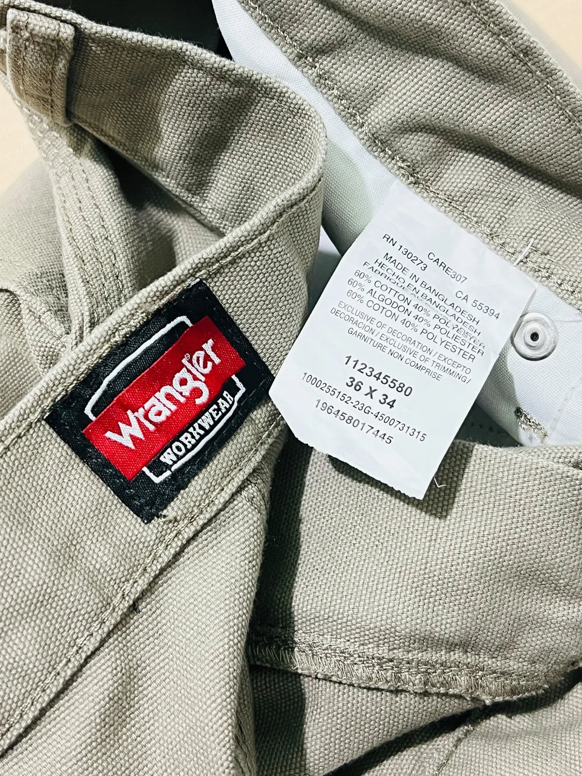 Wrangler Jeans talla 36x34