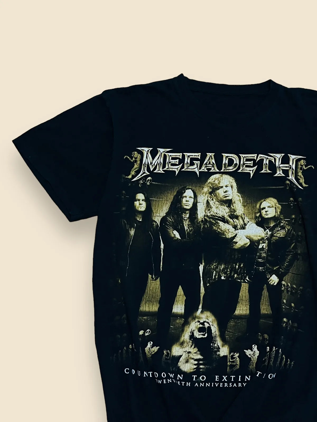 Megadeth 2012 ‘Countdown to Extinction 20 Aniversario’ talla L