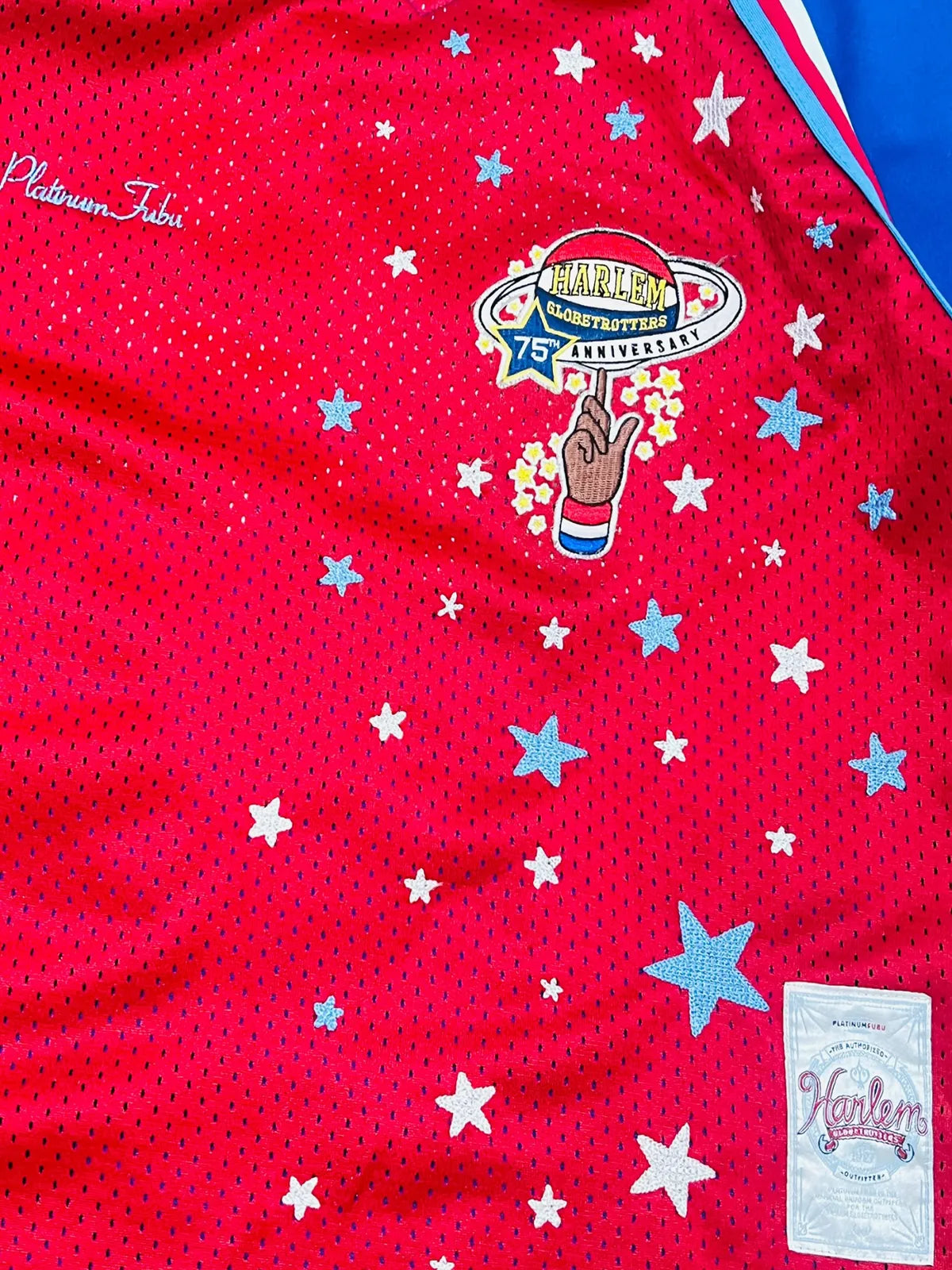 Harlem Globetrotters 75 Anniversary Vintage Fubu talla M